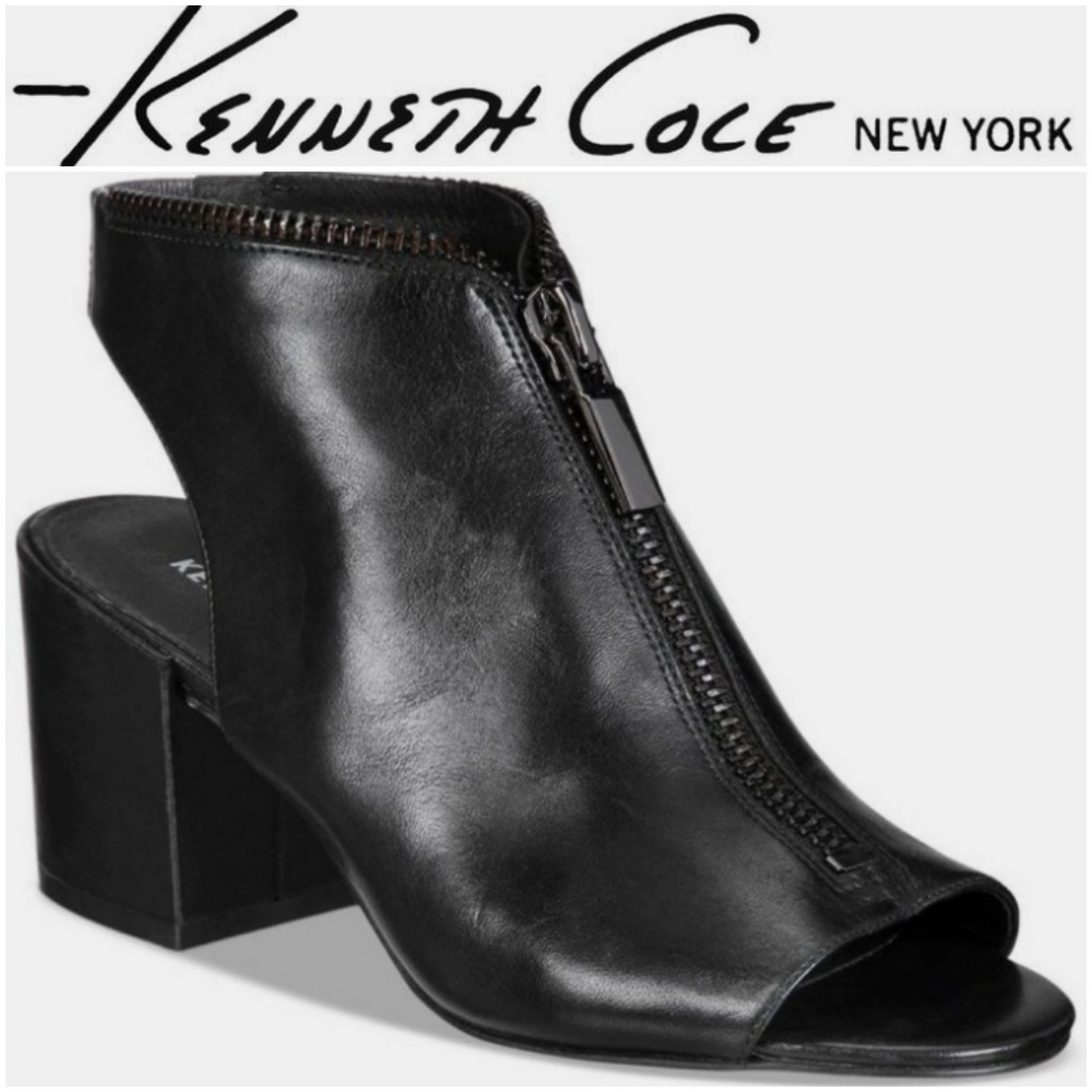 Kenneth Cole Peep Toe Booties